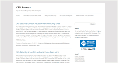 Desktop Screenshot of crmanswers.net